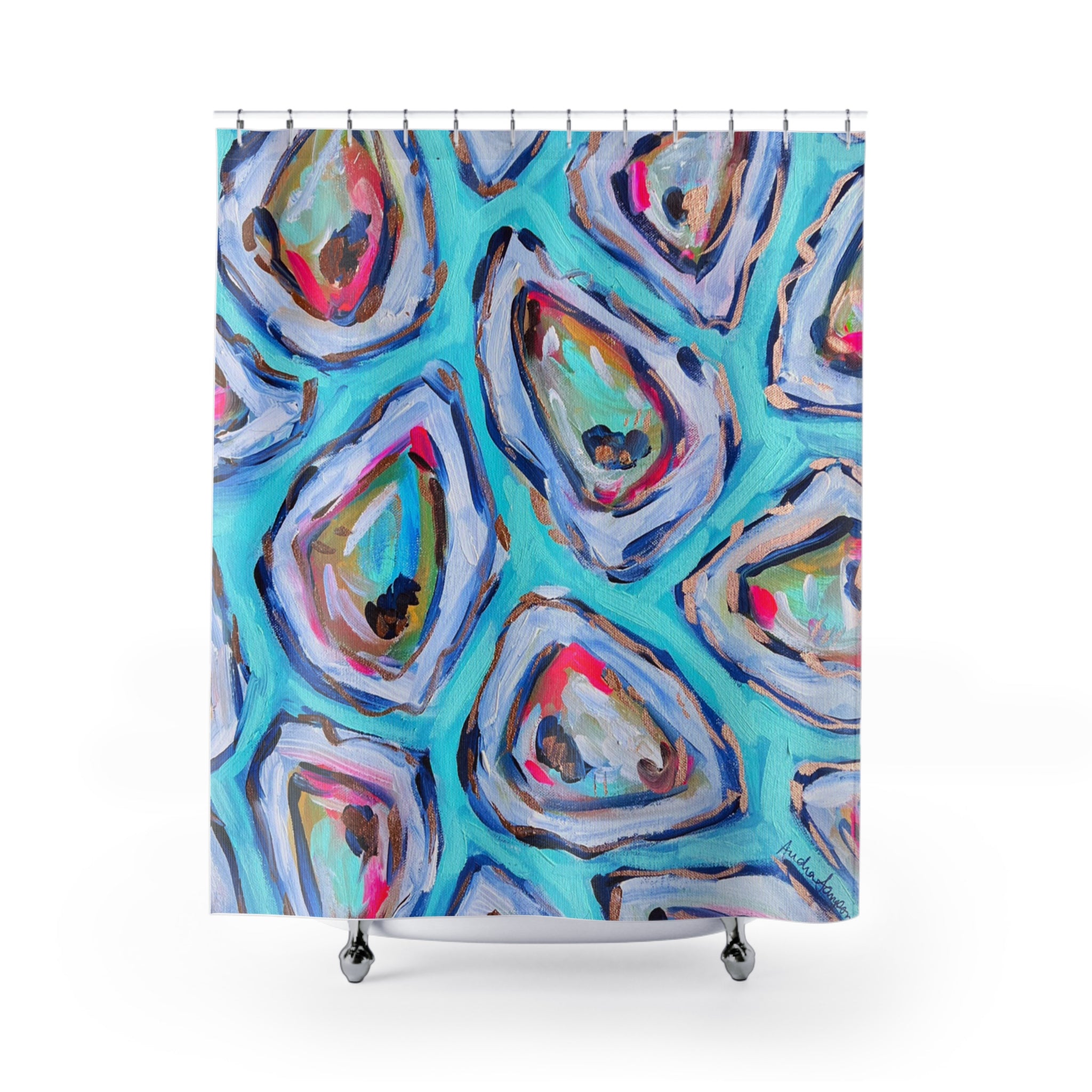 Oysters Shower Curtains