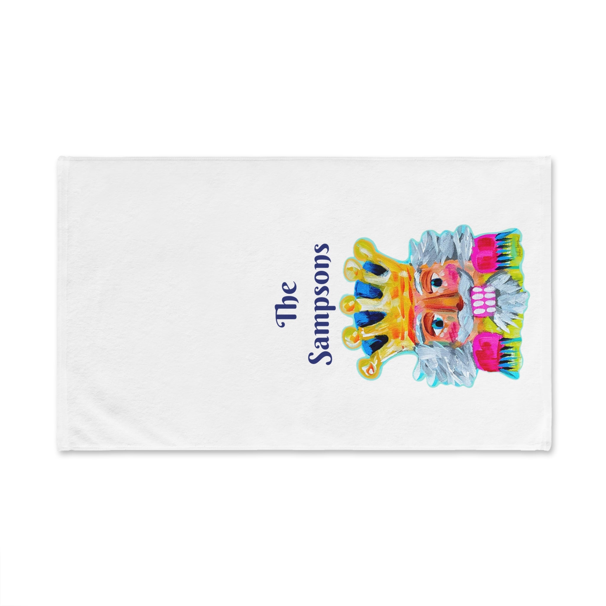 Nutcracker Hand Towel - Free Personalization