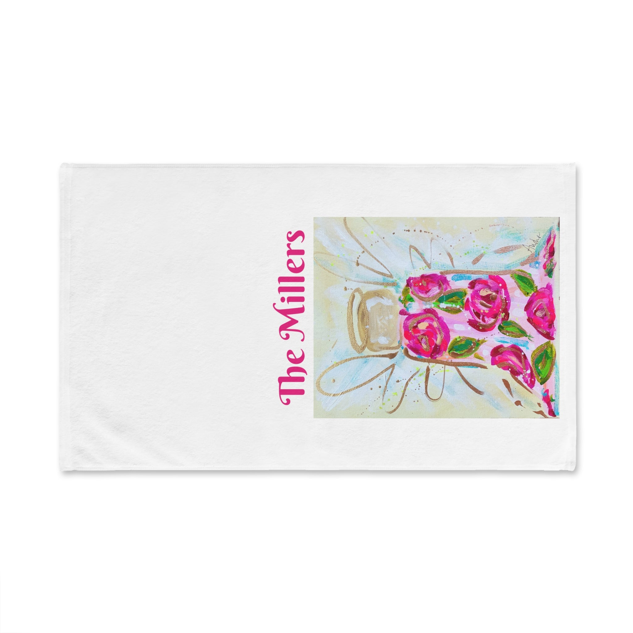 Rose Angel Towel - Free Personalization