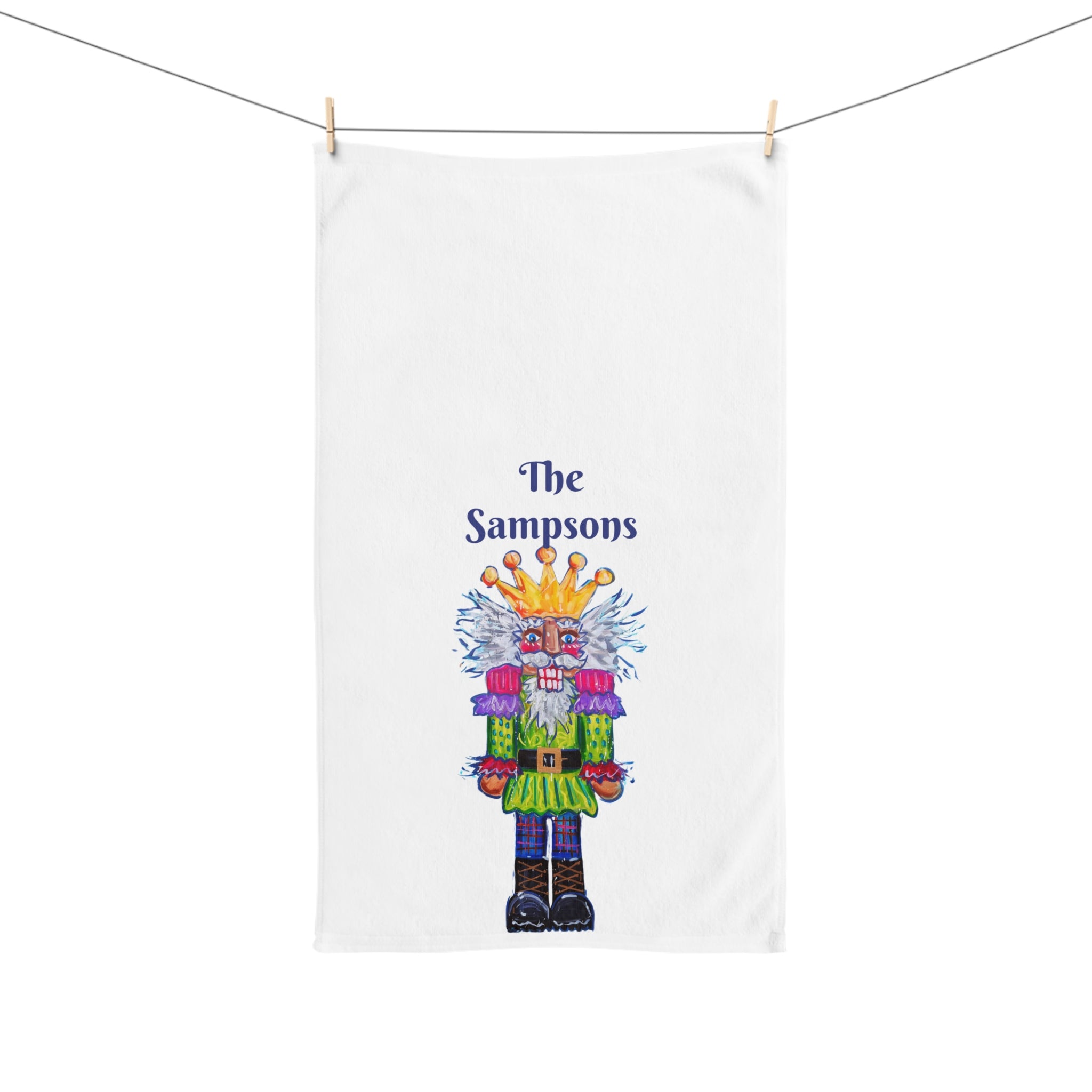 Full Nutcracker Tea Towel - Free Personalization