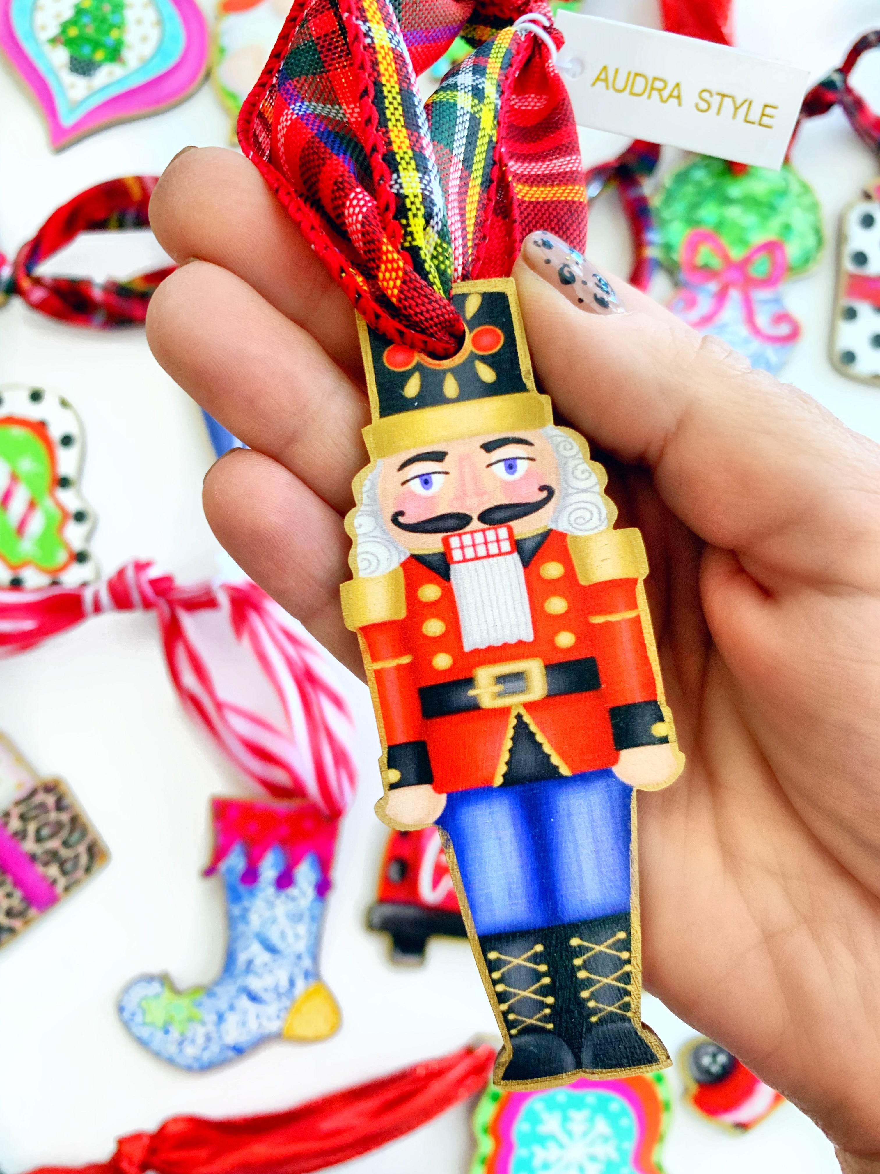 Nutcracker Christmas Ornament Holiday Decor - USA Made