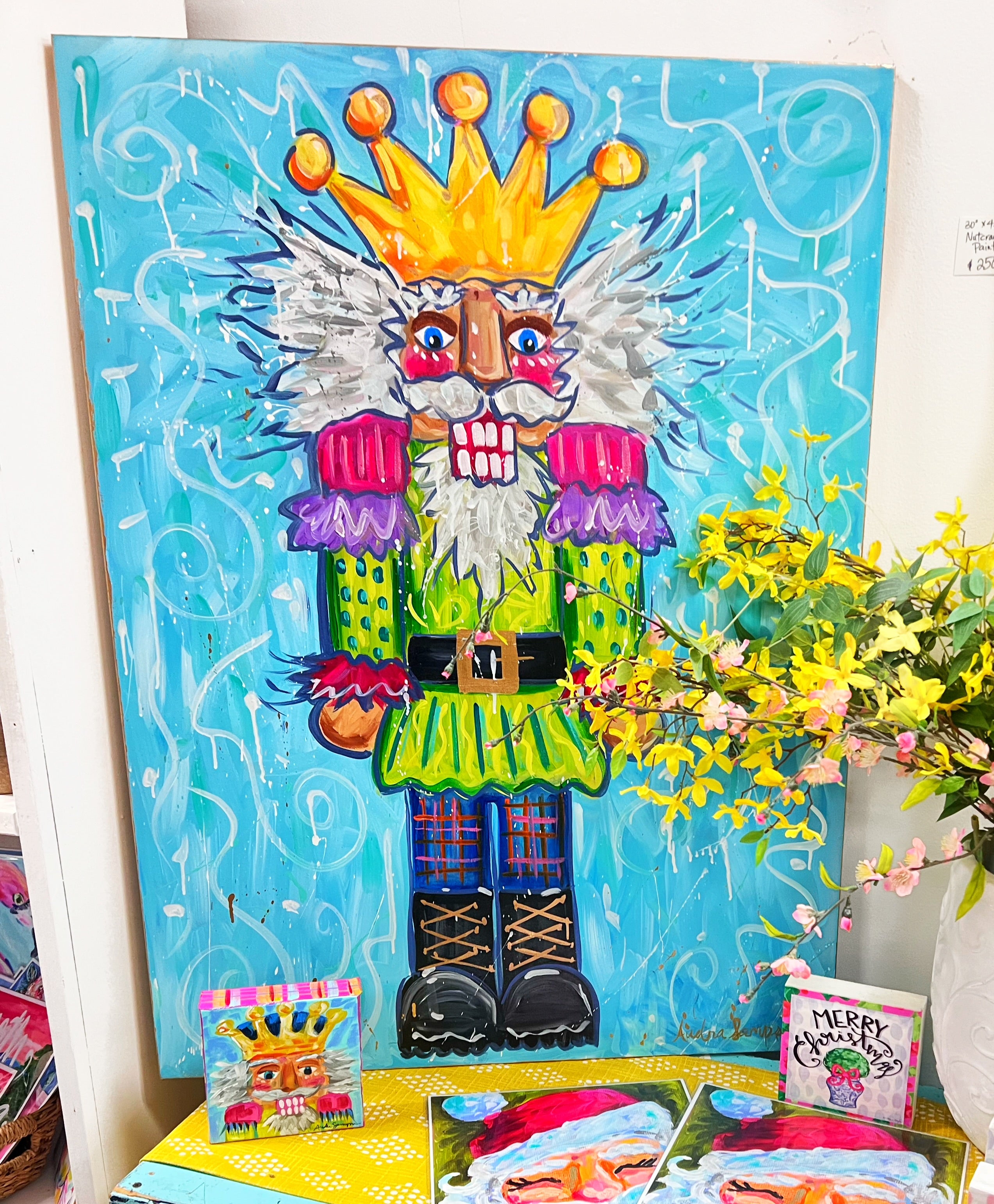 Nutcracker Original Painting on 30"x40" Canvas