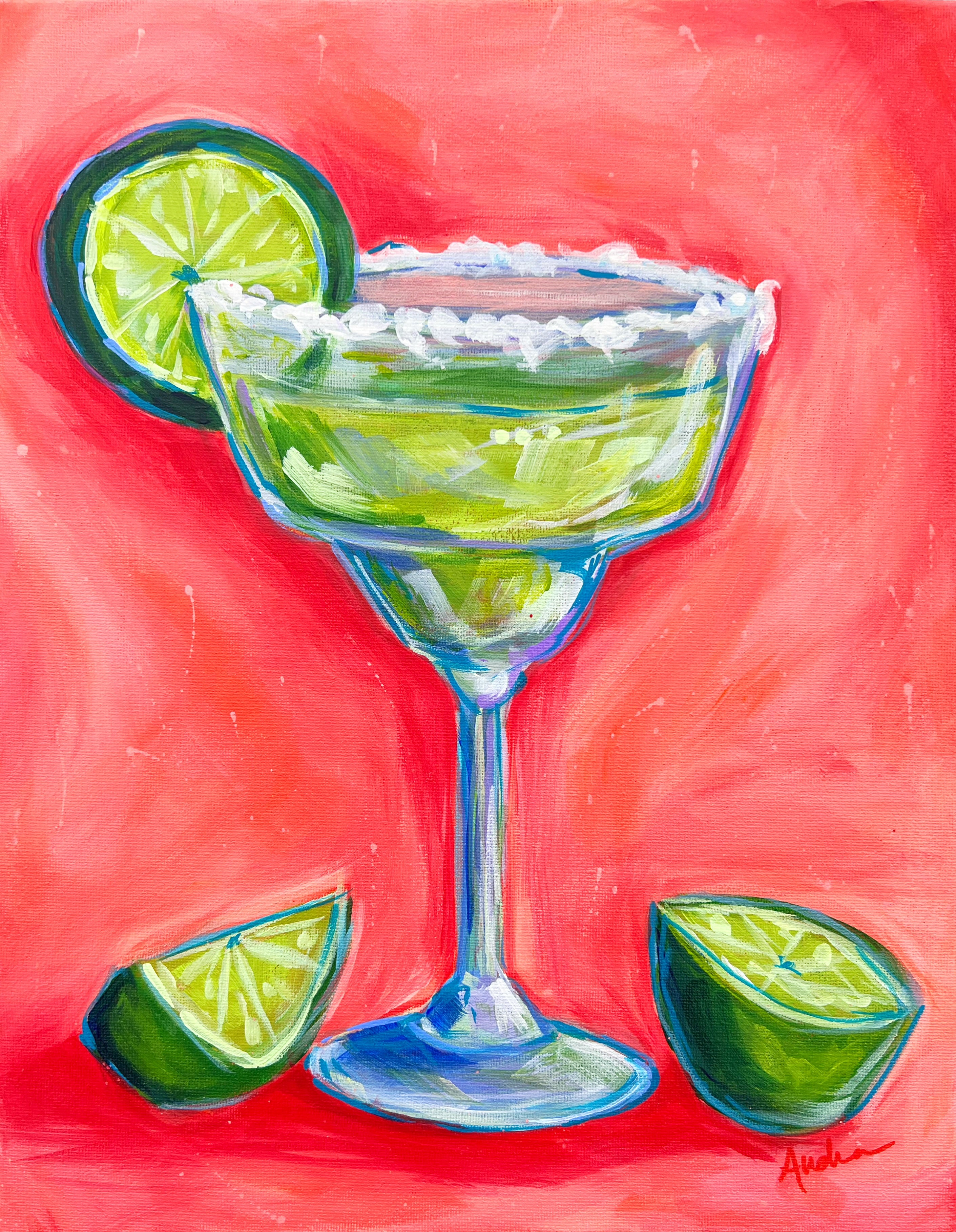 Margarita 11x14 Original Painting on Canvas