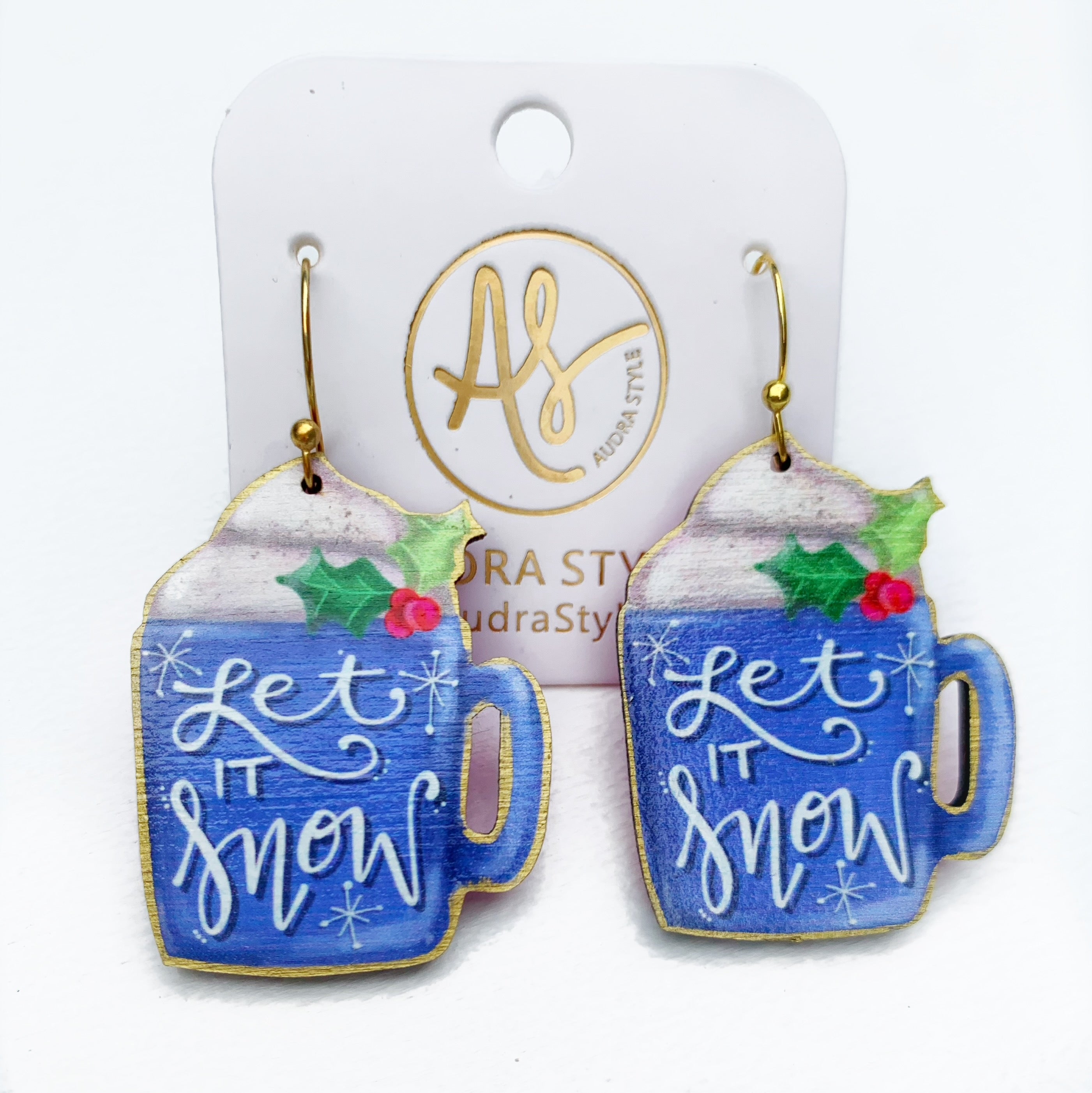 Christmas Earring - Let It Snow Mug