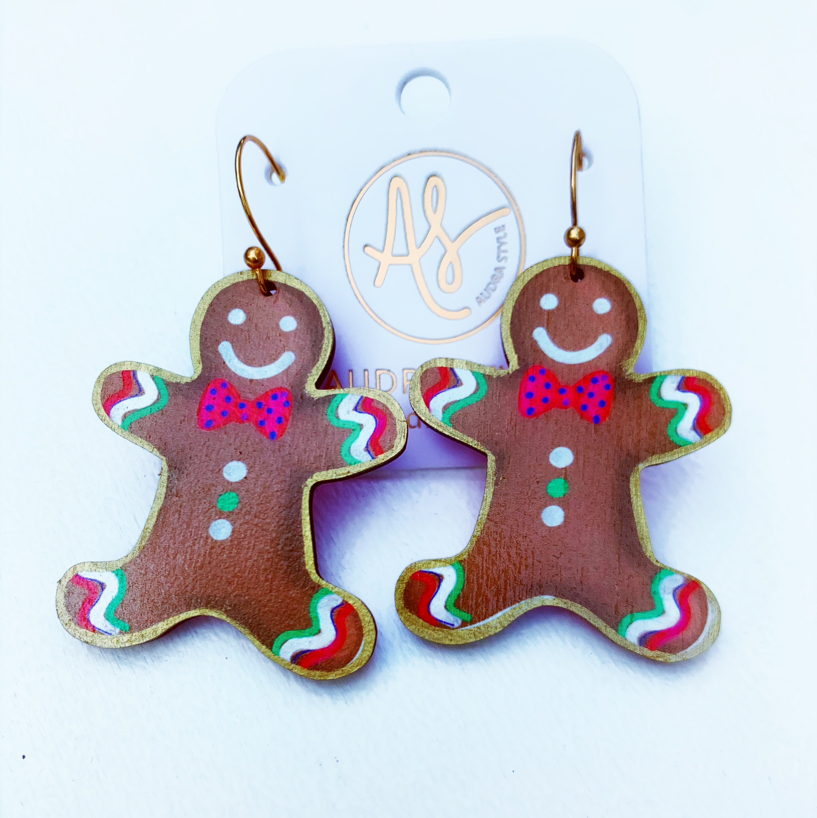 Christmas Earring - Gingerbread Man