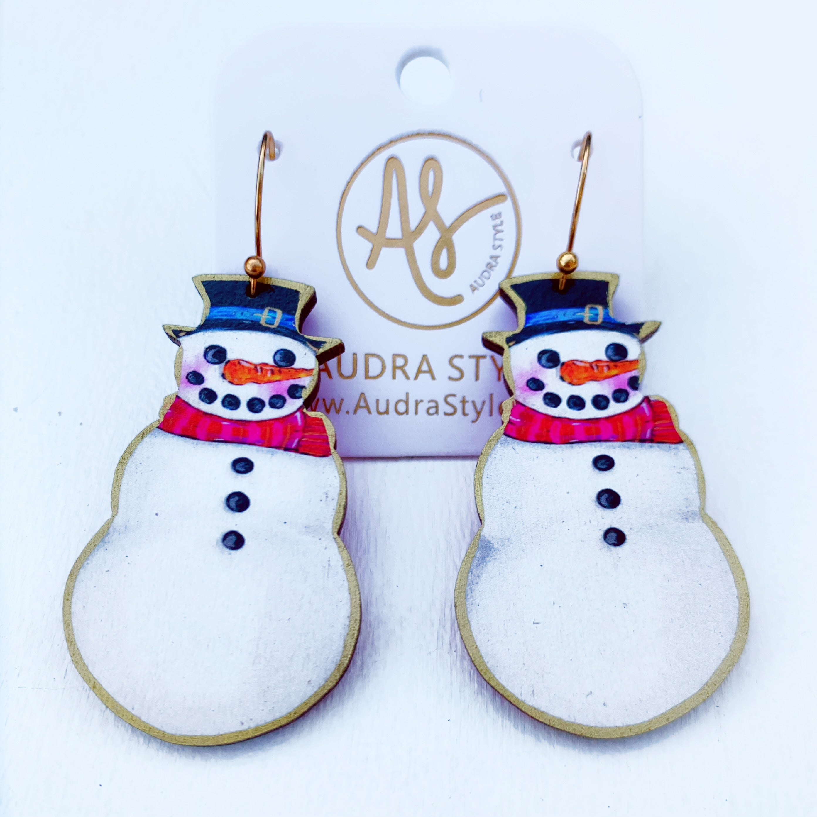 Christmas Earring - Full Snowman