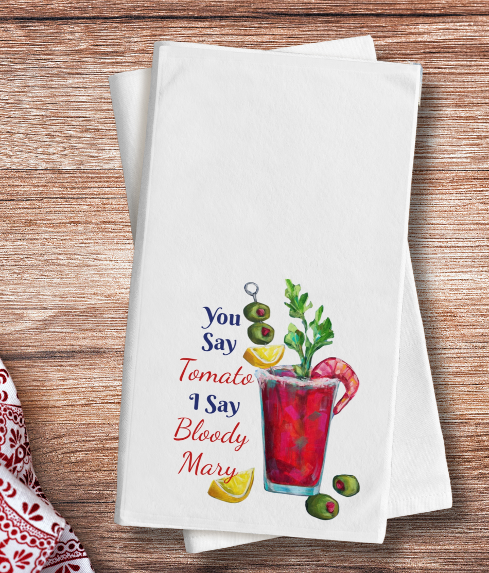 Bloody Mary Tea Towel