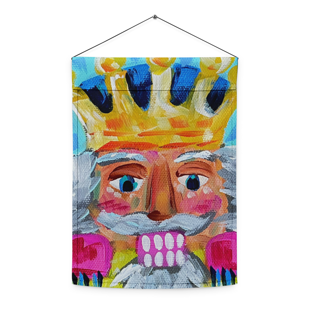 Nutcracker Garden flag