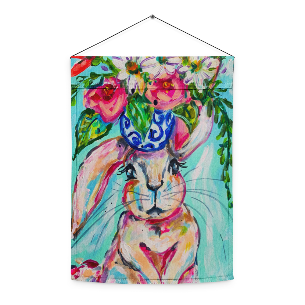 Judith Bunny Garden flag