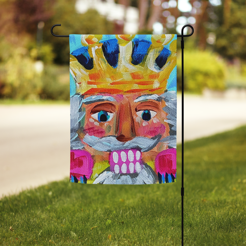 Nutcracker Garden flag