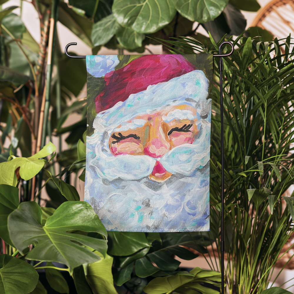 Santa Claus Garden flag