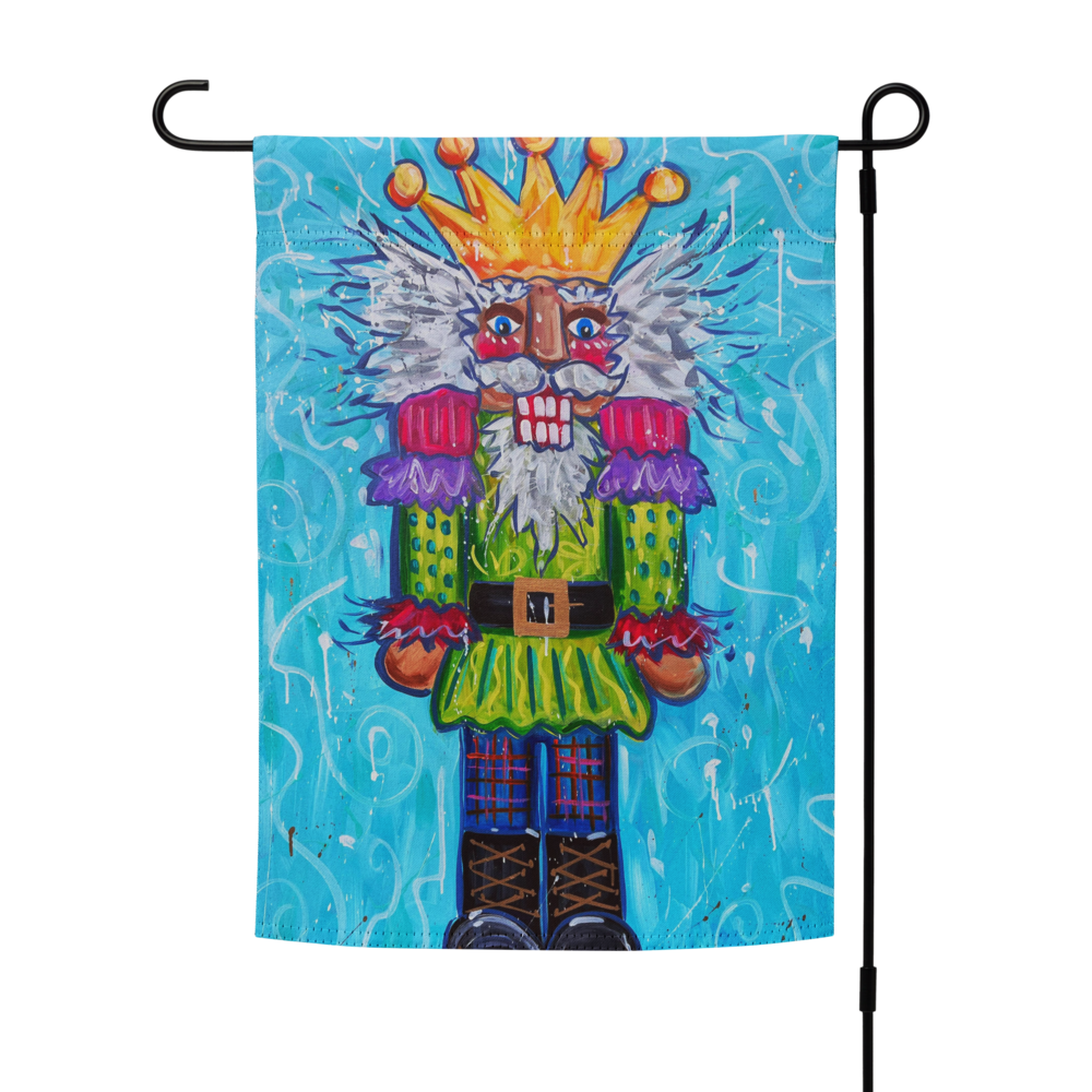 Full Nutcracker Garden flag