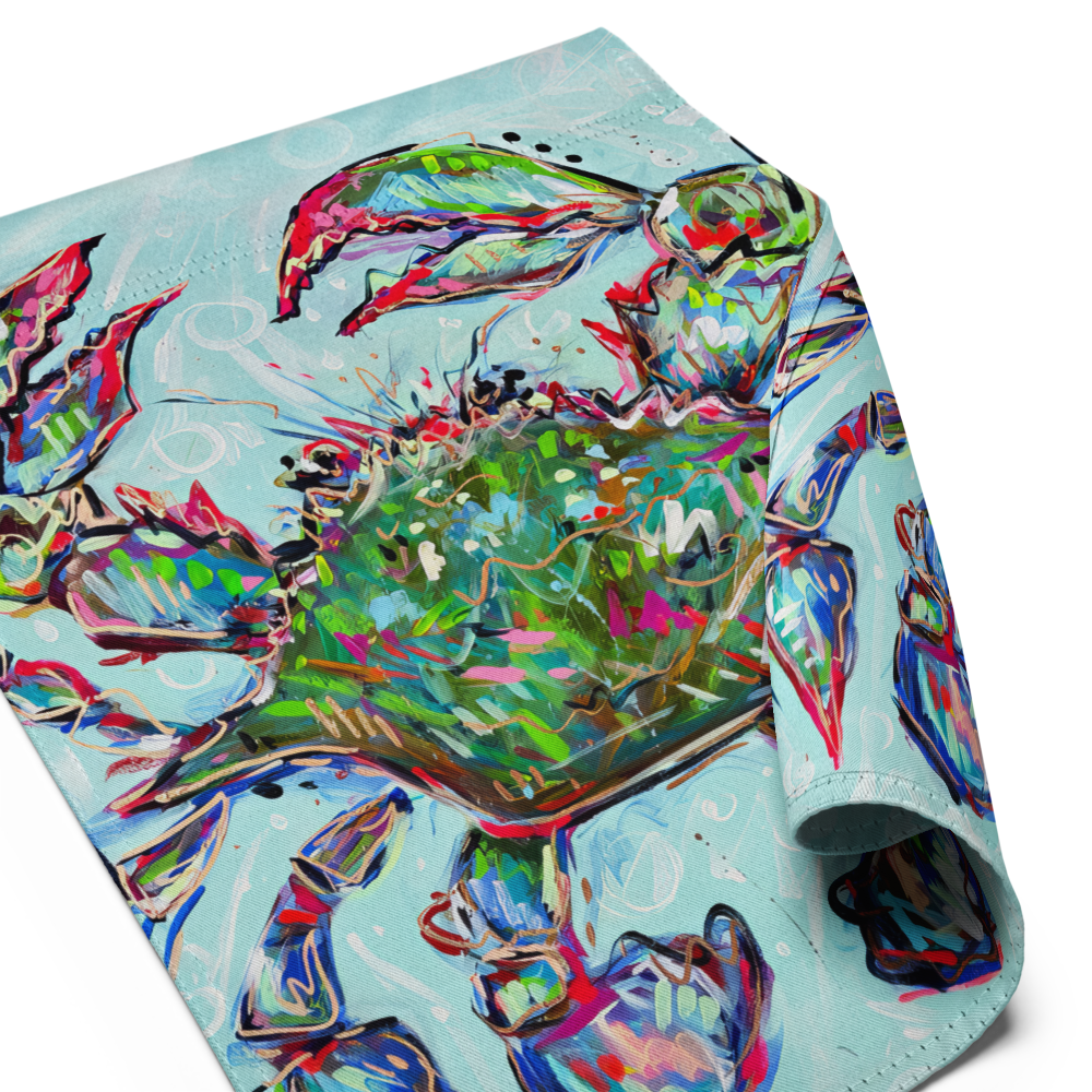 Blue Crab Garden flag