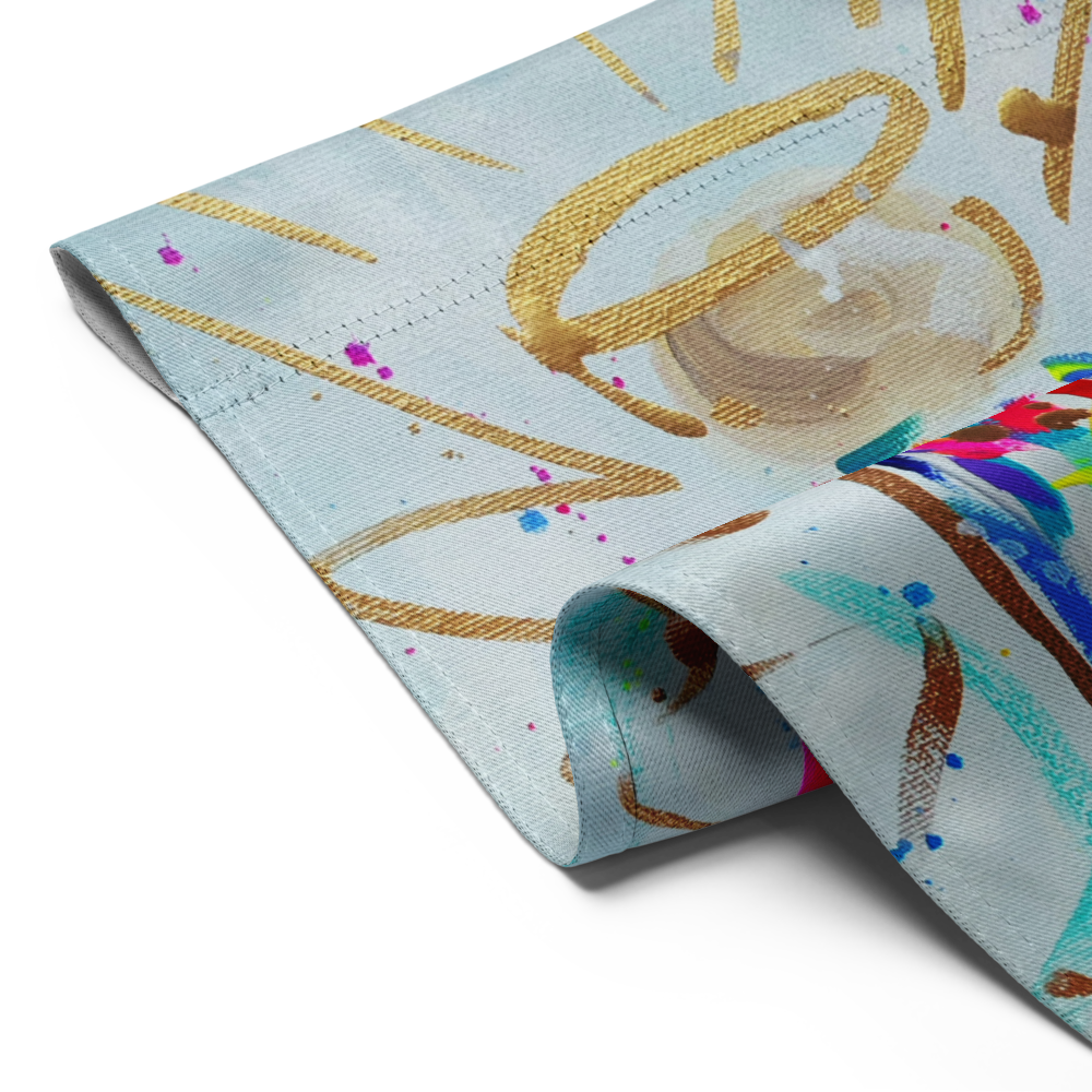 Abstract Angel Garden flag