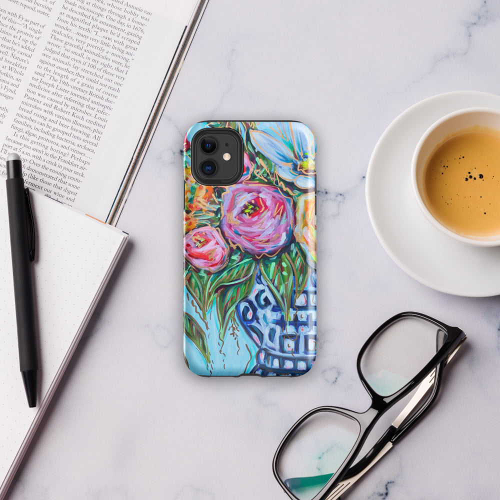 Floral Ginger Jar Tough Case for iPhone®