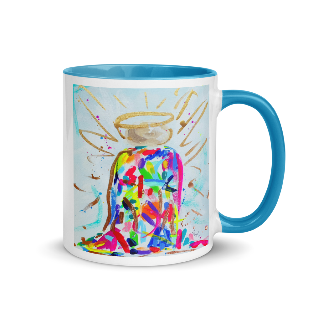 Abstract Angel Ceramic Mug