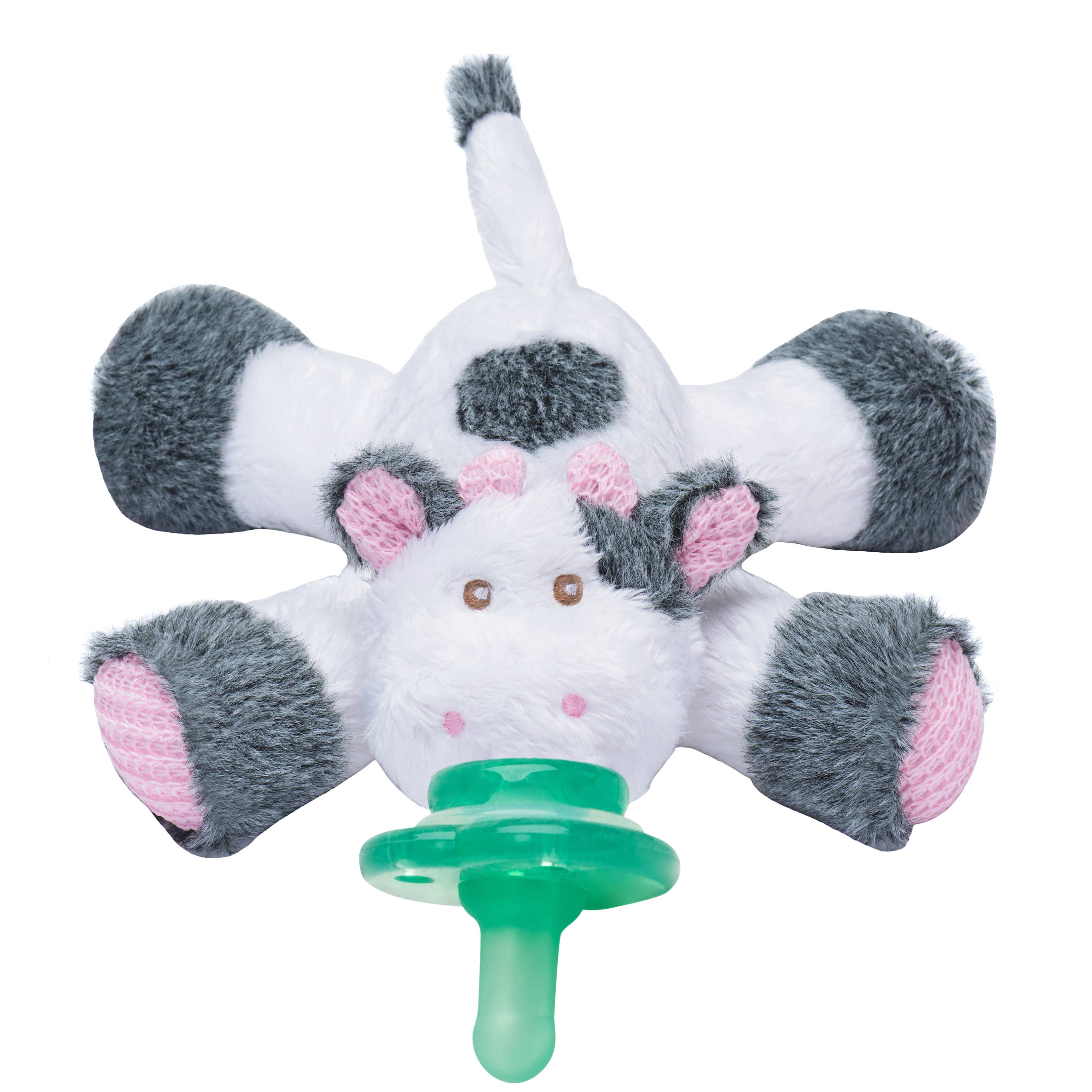 Paci-Plushies Buddies – Cutsie Cow - Pacifier