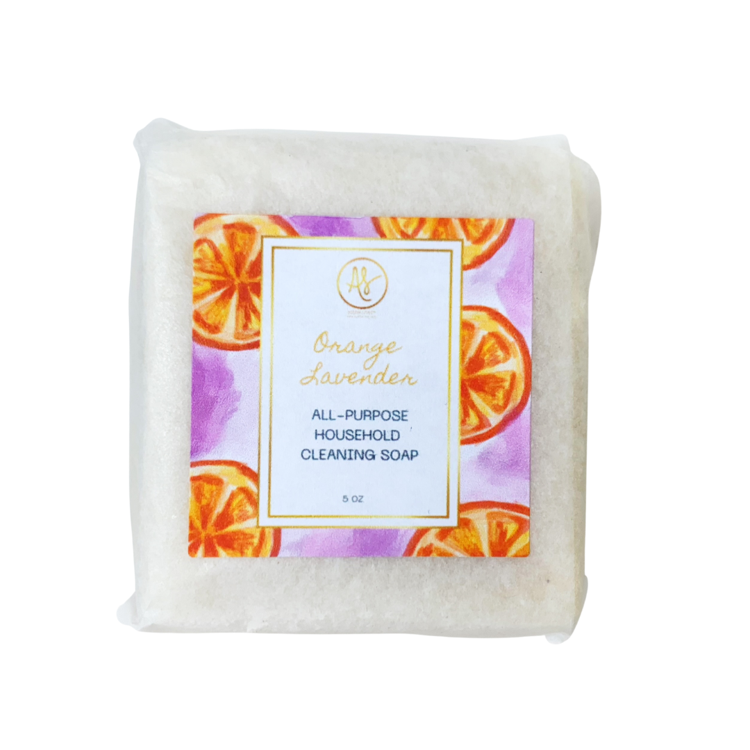 Orange Lavender Household Cleaning Soap